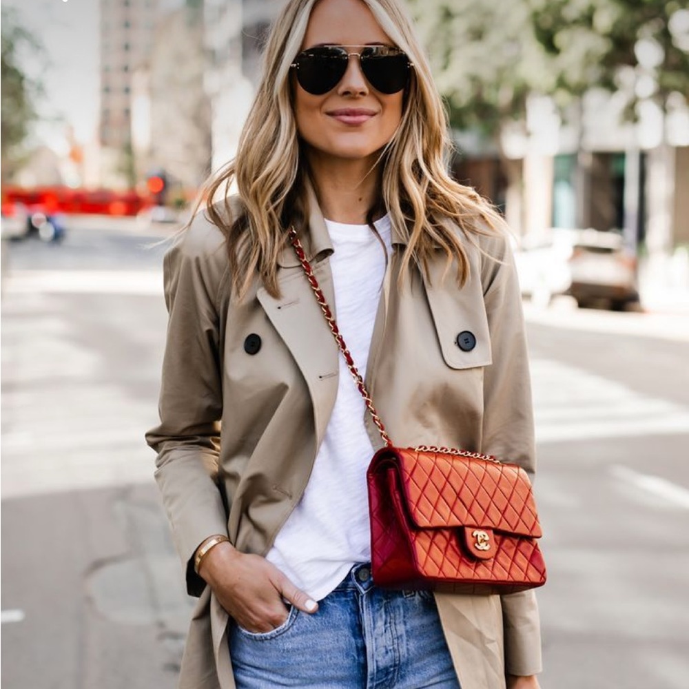 Banana Republic Tan Trench Coat